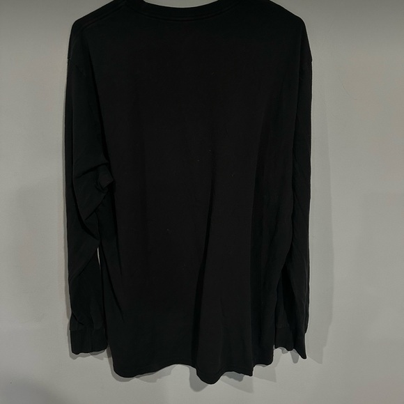 Dickies Shirt Size Large Men Long Sleeve Logo Graphic T-shirt Black - Picture 3 of 3